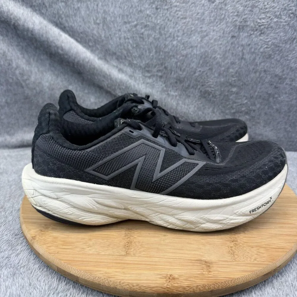 New Balance Fresh Foam X 1080 Shoes Womens Size 10 Black Sneakers W1080B14
